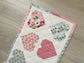 Quilted Large Casserole Hot Pad, Shabby Chic Valentine Decor