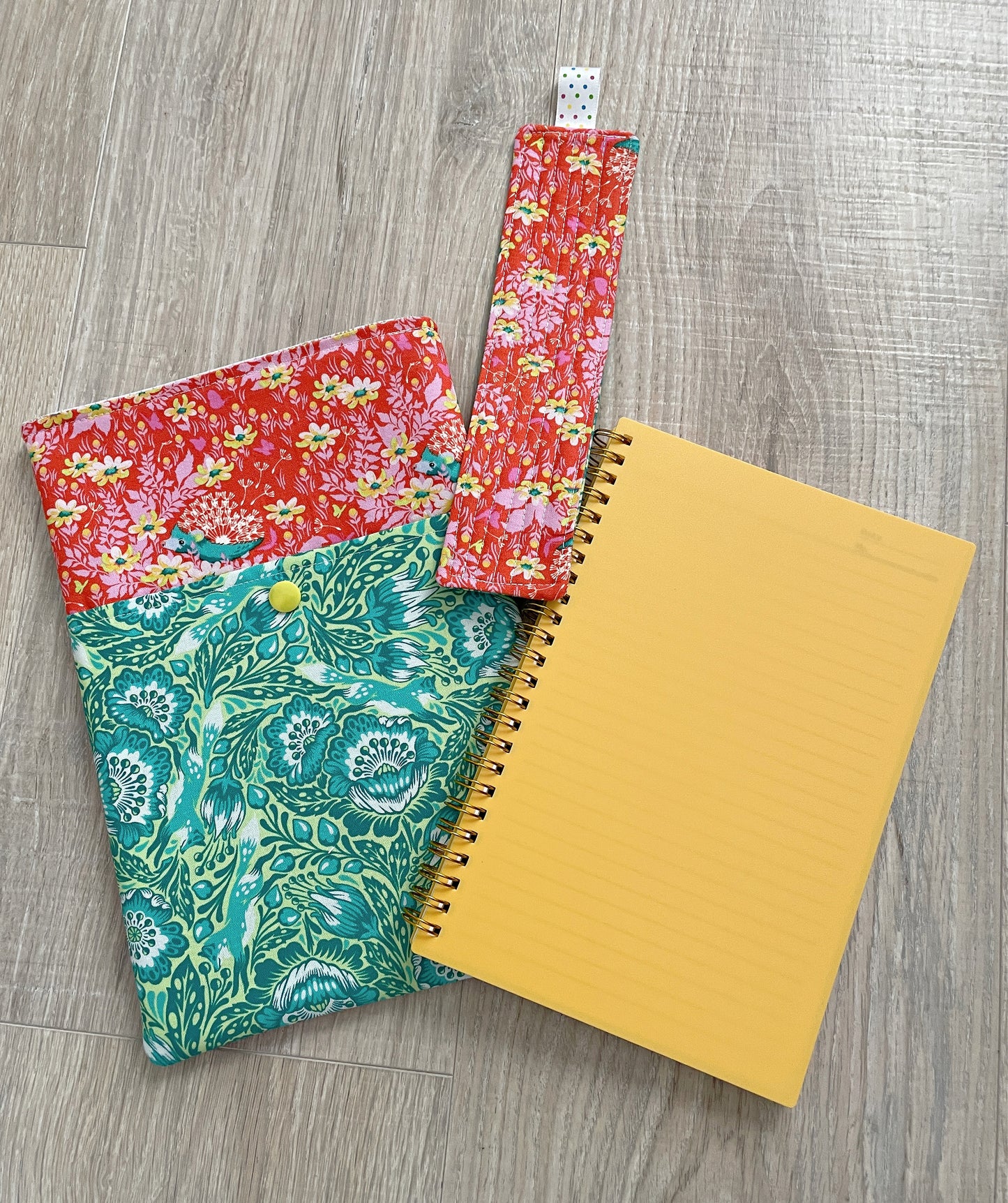 Notebook Sleeve, Lined Journal, and Bookmark, Gift Set