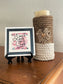 Bible Verse Signs, Faith Based Wood Sign with Easel