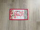 Walk By Faith Quilted Mug Rug / Coaster