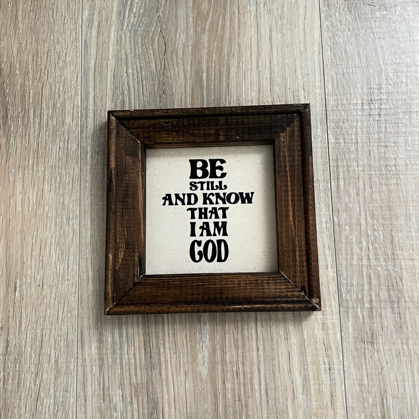 Christian Mini Wood Signs, Faith Based Wall Decor