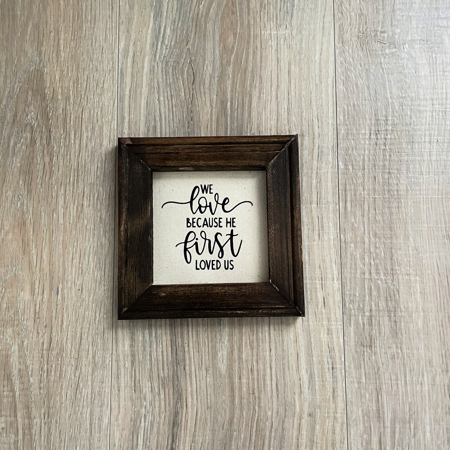 Christian Mini Wood Signs, Faith Based Wall Decor