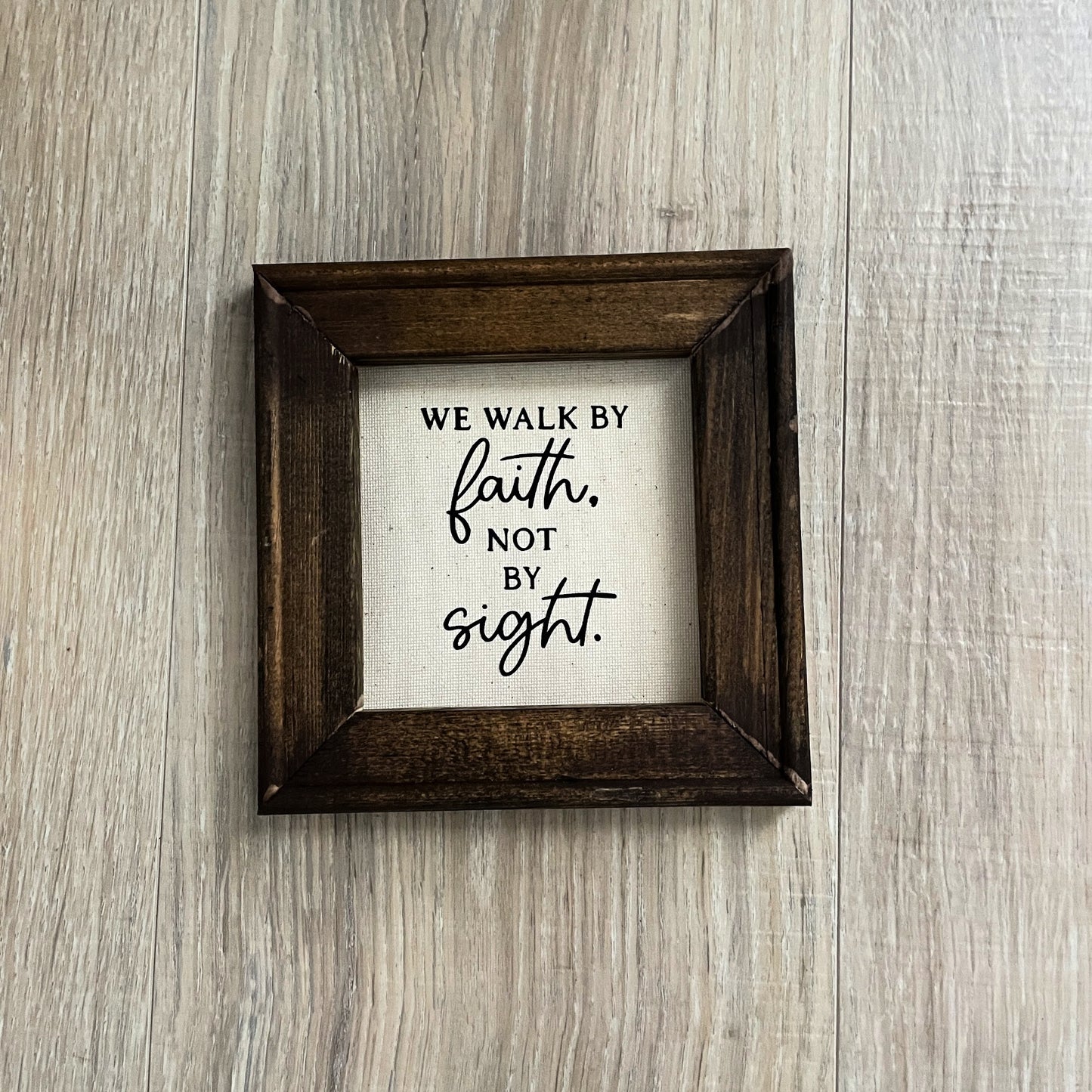 Christian Mini Wood Signs, Faith Based Wall Decor