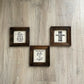 Christian Mini Wood Signs, Faith Based Wall Decor