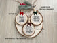 Nativity Wood Slice Ornament Set - Rustic Faith Based Christmas Decor